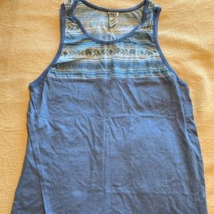 Men’s lightweight tribal print tank top
